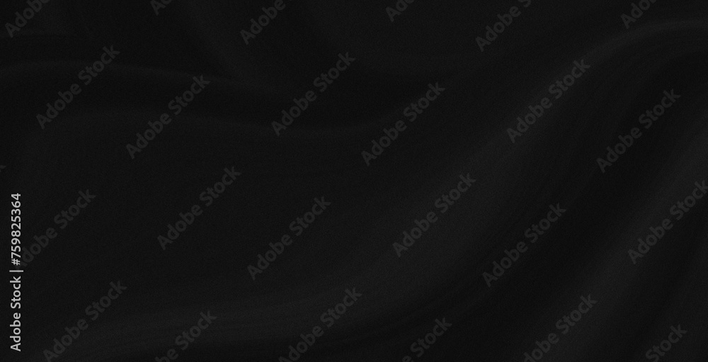 Abstract Smooth elegant black satin Textile texture Silk luxurious background design with noise Abstract Smooth elegant black satin Textile texture Silk luxurious background design with noise