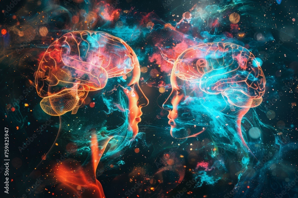 Fototapeta premium psycological consultation ,mind therapy concept