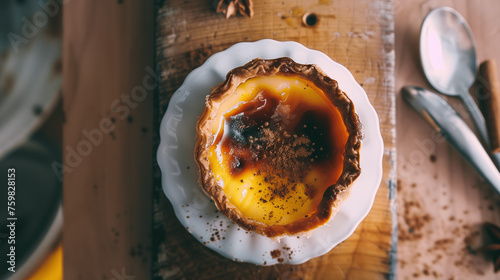Pastel de Nata, Portuguese Custard Tart photo