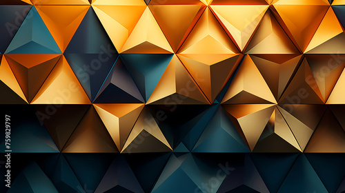 Background with geometric shapes