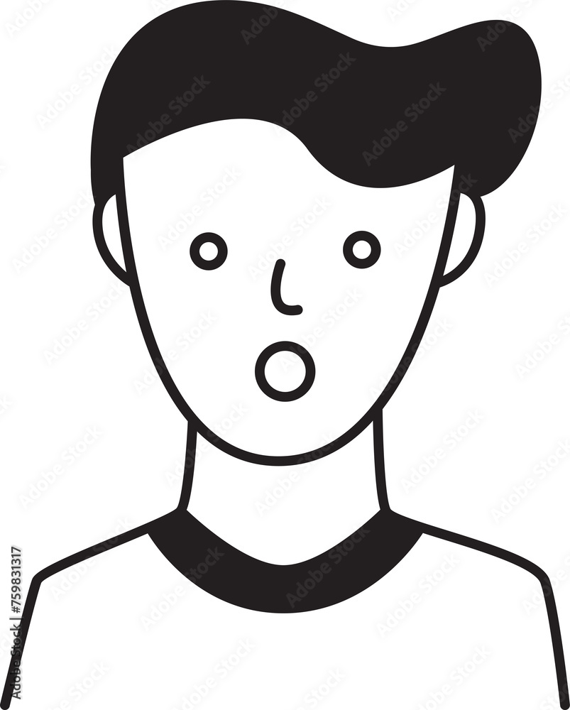 Boy Profile Character Boy Profile Character