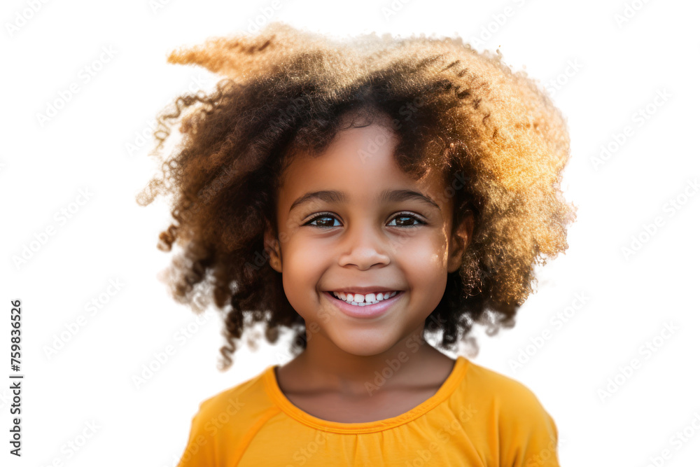 Close-up of young black woman smiling with beauty, happiness and youth in studio Isolated on transparent background. Close-up of young black woman smiling with beauty, happiness and youth in studio Isolated on transparent background.