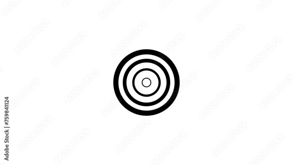 Radio Waves background and Radio waves signal animation. Radio Waves background and Radio waves signal animation.