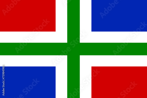 Flag of Groningen