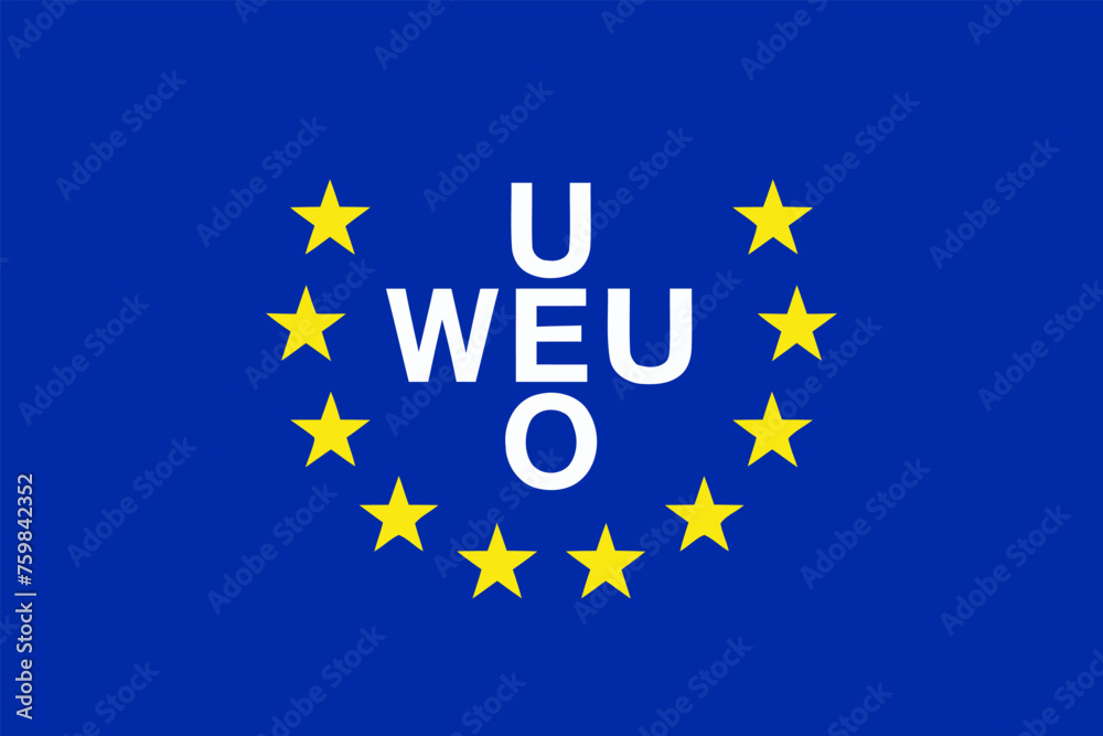 Flag of the Western European Union Flag of the Western European Union