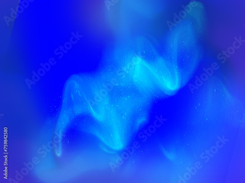 Blue blur abstract background. Blue wave design 