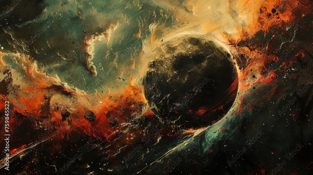 Zombie apocalypse among the stars: A visually stunning abstract ...
