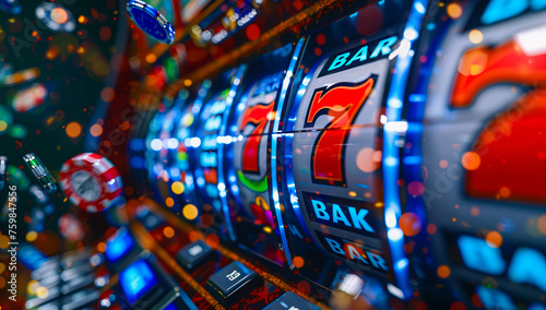 Casino Slot Machines, Game of Luck and Chance, Vegas Gambling