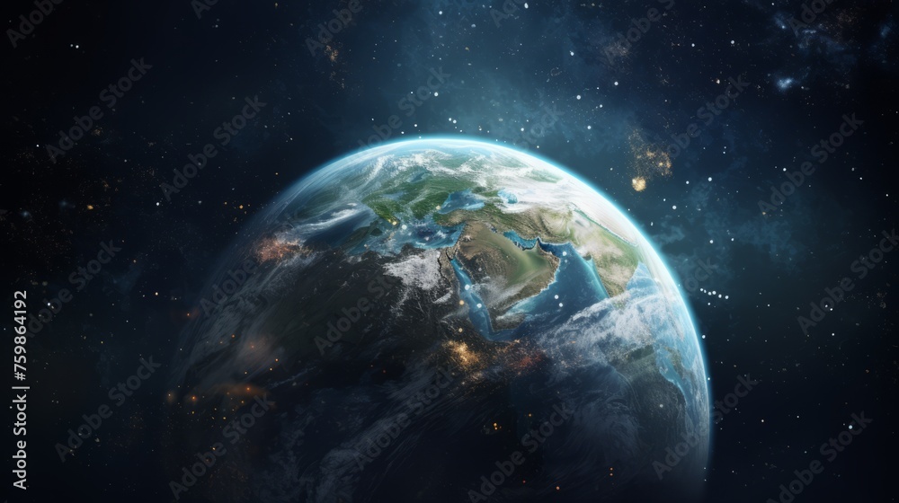 Fototapeta premium Earth from space