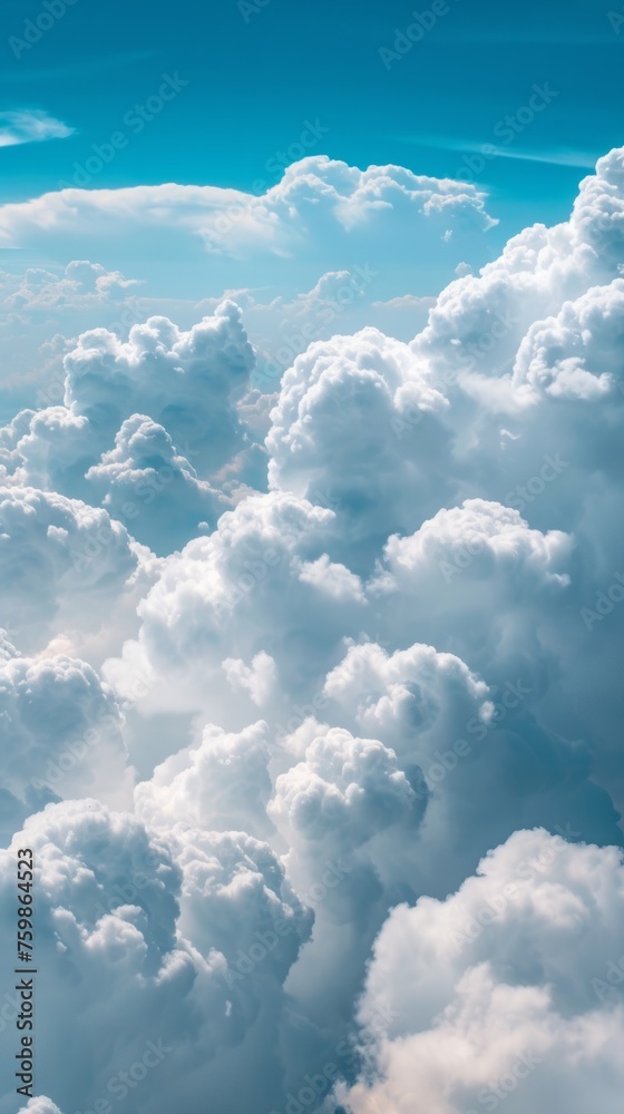 Picturesque cumulus clouds Picturesque cumulus clouds