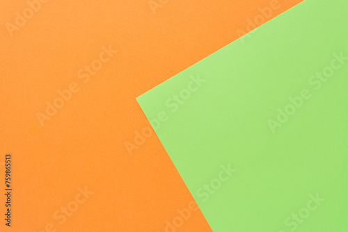 green paper on orange