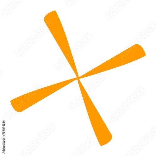 Sun rays Retro vintage style on yellow background, Sunburst Pattern Background. Rays. Summer Banner Vector illustration