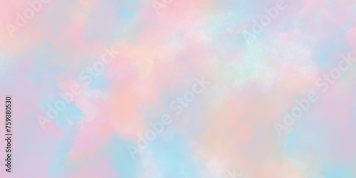 Multicolored splashed watercolor background with colorful stains, Colorful and bright watercolor background texture with grunge watercolor splashes, Abstract bright and shinny soft color texture.