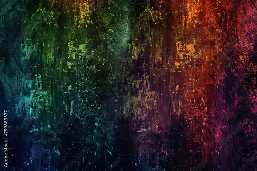 Color noise texture with a chromatic pattern Offering a dark and rough grunge look for edgy and artistic projects