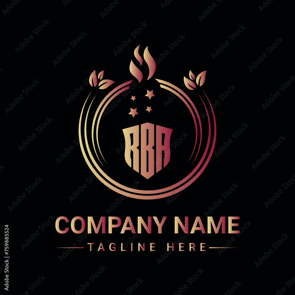 Obraz premium RBA, RBA letter, RBA Initials, RBA circle, RBA Flat, RBA business, RBA brand, RBA Luxury, RBA Brand, RBA Abstract, RBA Corporate, RBA Identity, RBA round, RBA simple, RBA element, RBA circle,