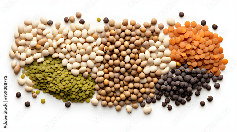 different lentils AI generated different lentils AI generated
