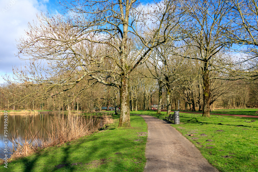 Views of Rembrandtpark in Amsterdam in winter Views of Rembrandtpark in Amsterdam in winter