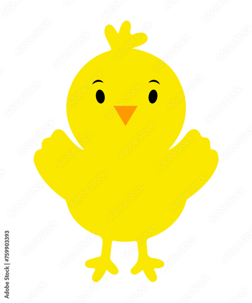 Easter Chick clip art design on plain white transparent isolated background for card, shirt, hoodie, sweatshirt, apparel, tag, mug, icon, poster or badge Easter Chick clip art design on plain white transparent isolated background for card, shirt, hoodie, sweatshirt, apparel, tag, mug, icon, poster or badge