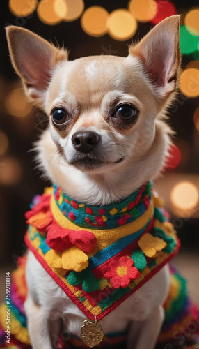 Photo Of Cinco De Mayo-Ready Chihuahua © Pixel Matrix