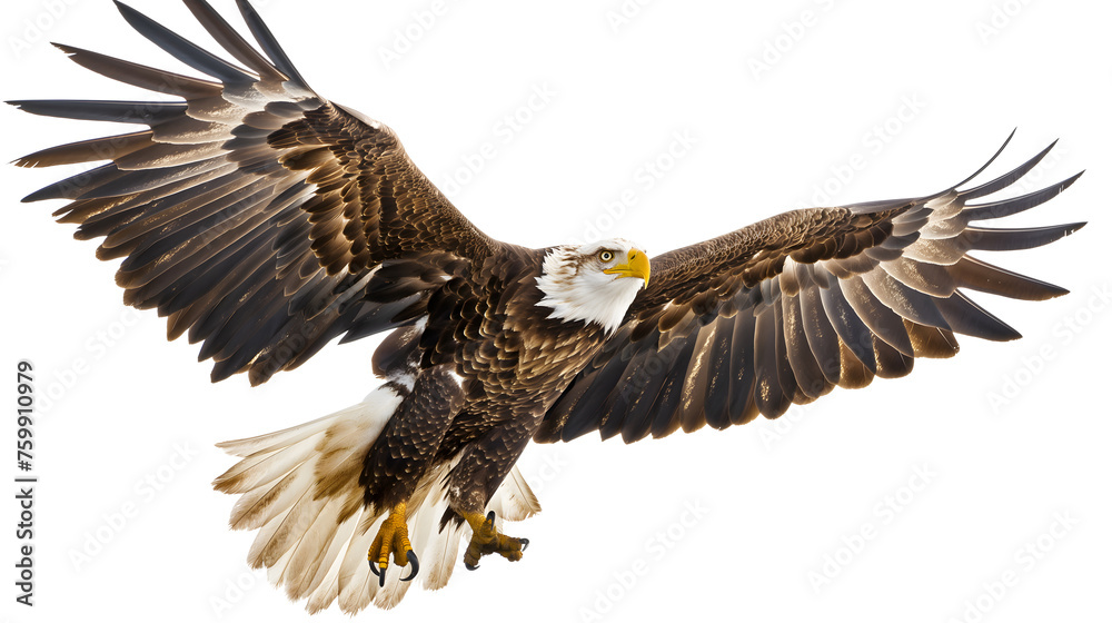 Majestic Eagle in Flight Captured in a Stunning Close-Up Majestic Eagle in Flight Captured in a Stunning Close-Up