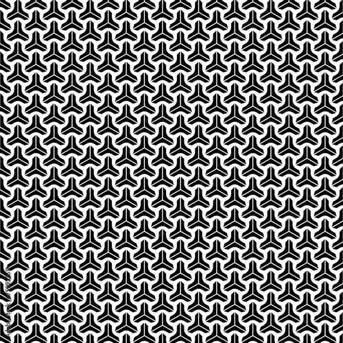 seamless black and white pattern. Geometric pattern background. Vector Format Illustration 