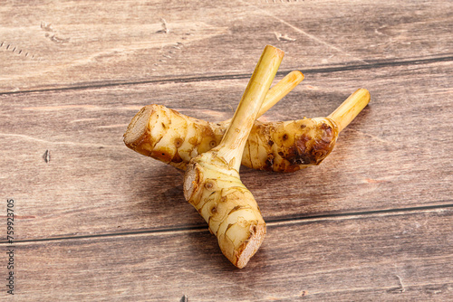 Εκτύπωση καμβά Raw galangal root seasonong aroma