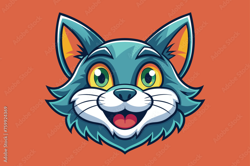 cat head vector for t shirt cartoon illustration 8.eps cat head vector for t shirt cartoon illustration 8.eps