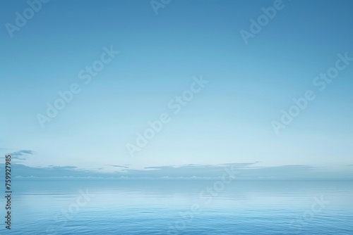 Smooth transition A blue gradient background offering a serene and minimalistic visual space