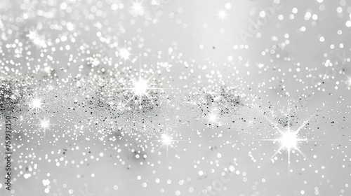 Wallpaper Mural Winter Snowflake Flakes Falling Down Illustration Torontodigital.ca