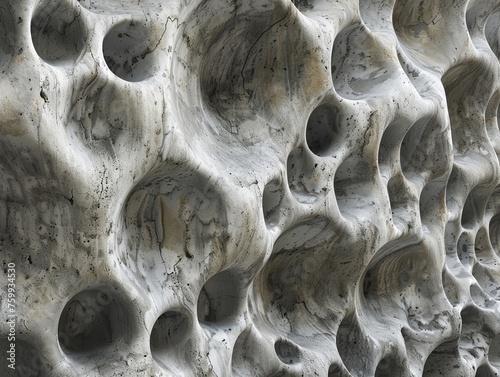 Experiment with texture and form to showcase the unique patterns found in concretions, high-resolution