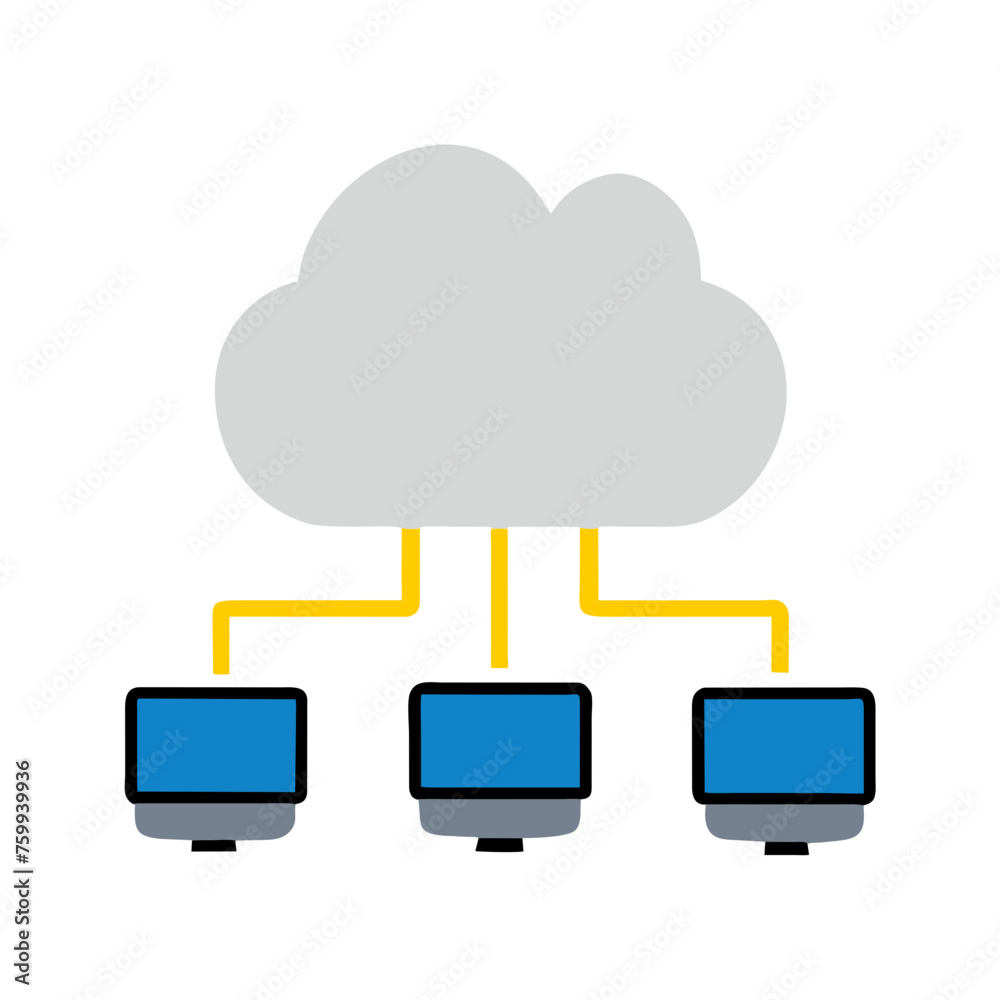 Cloud Storage Icon, Transparent Background, Secure Data Backup, Sync & Access Cloud Storage Icon, Transparent Background, Secure Data Backup, Sync & Access