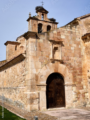 Church of Our Lady of the Assumption. Castillejo de Mesleón. Area of Sepúlveda, province of Segovia. Castilla y León, Spain, Europe photo