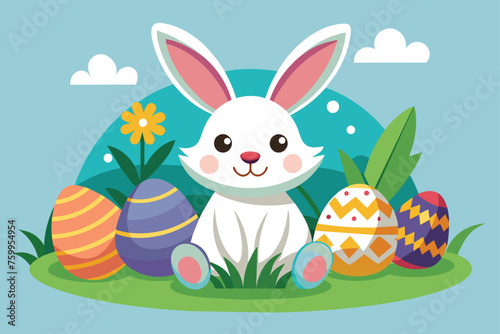 easter bunny vector design 3.eps