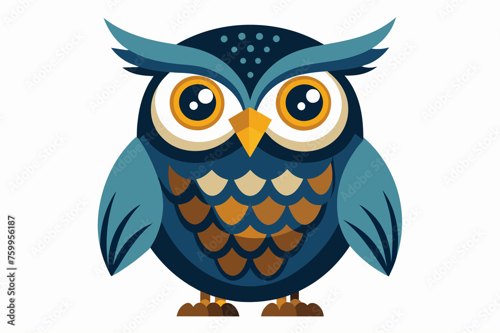 Owl Illustration Design Owl Illustration Design