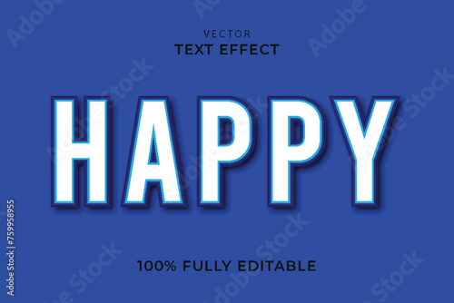 text font style effect 