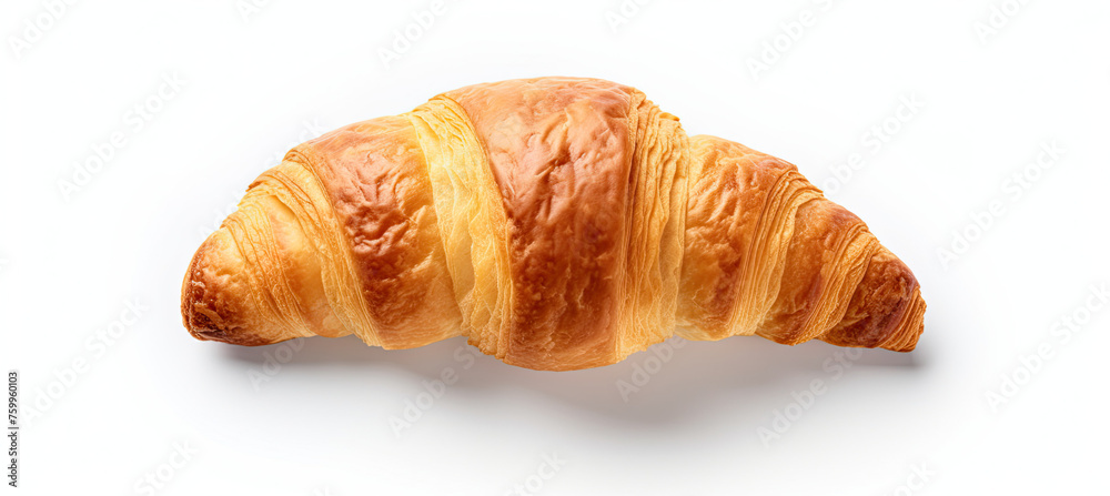 Croissant Isolated on white background