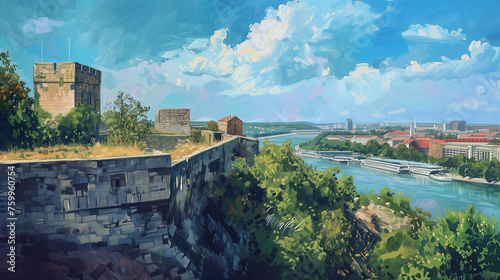 Belgrade Fortress View