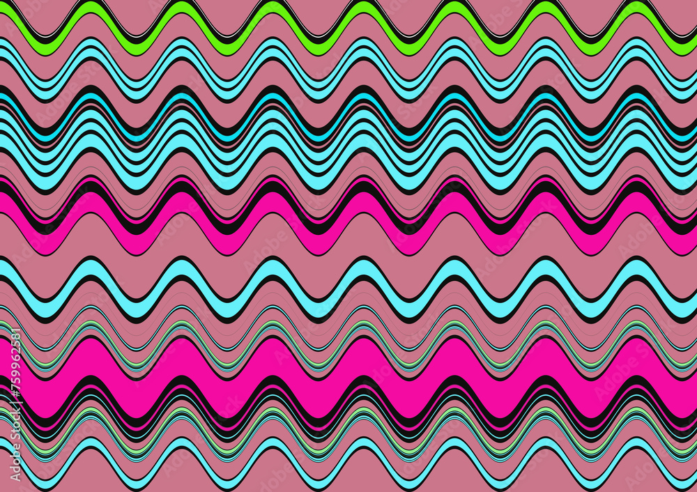 seamless pattern with waves seamless pattern with waves
