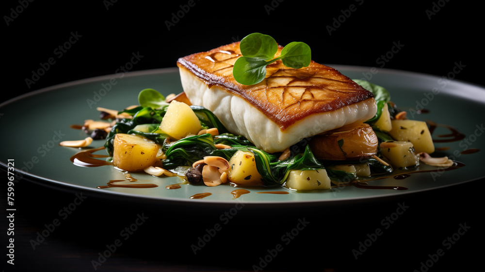 salmon steak with vegetables salmon steak with vegetables