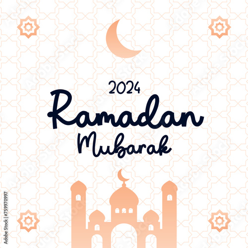 Ramadan mubarak social media design, graphic design (ID: 759970997)
