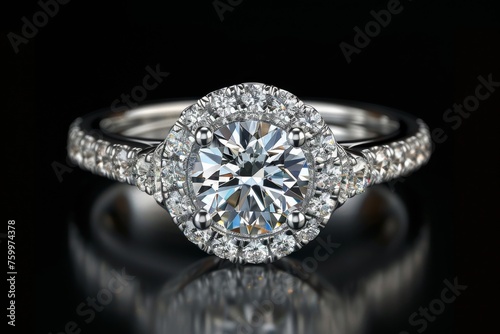 Exquisite Diamond Ring: Symbol of Eternal Love and Elegance