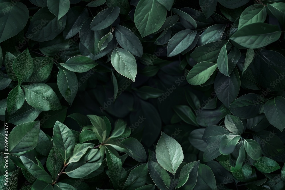 green leaves background green leaves background