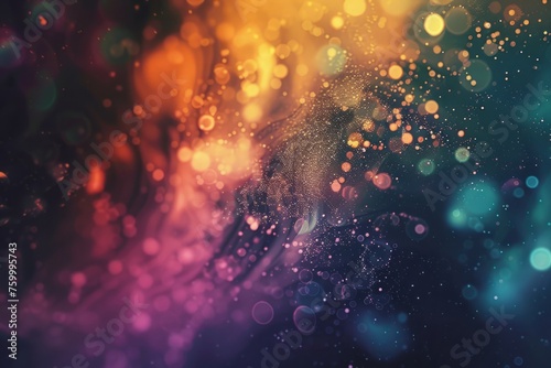 amazing abstract background with particles © haxer