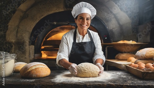 PADEIRO: PREPARO DE MASSA ARTESANAL DE PIZZA, PÃO COM FERMETAÇÃO NATURAL photo