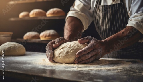 PADEIRO: PREPARO DE MASSA ARTESANAL DE PIZZA, PÃO COM FERMETAÇÃO NATURAL photo