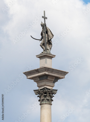 Sigismund's Column in Warsaw, Poland