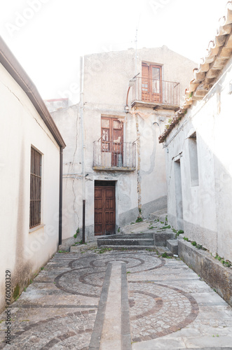 narrow street in a village in Calabria (ID: 760003329)
