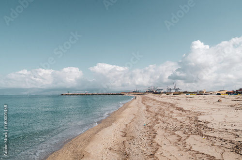 beach and sea in Gioia Tauro, Calabria