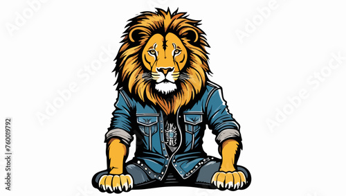 Wild Rocker Lion Concert Graphic