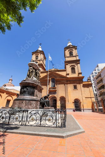 Church Nuestra Señora del Rosario in San Telmo, Buenos Aires, Argentina